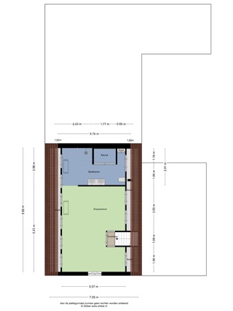 Floorplan - Keefheuvel 5, 5298 AH Liempde